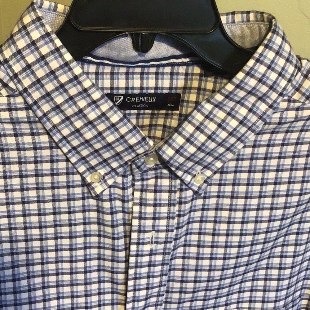 Daniel Cremieux Blue Casual Button Down Shirt